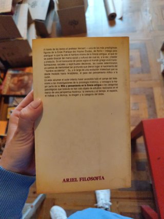 Mito y pensamiento en la Grecia antigua