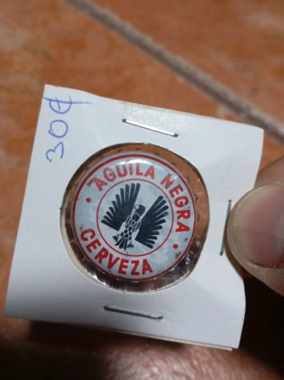 Chapa Cerveza Águila Negra Colloto Oviedo