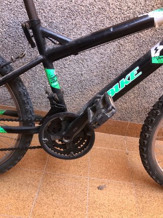 Bicicleta de Montaña V-Bike Negra y Verde