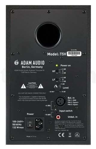 Pareja Monitores ADAM Audio T5V + ISO Pads