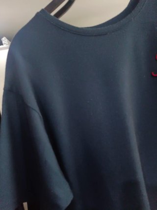 Camiseta SikSilk Degradado Azul y Blanco