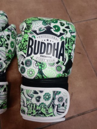 Guantes Boxeo Muay Thai Buddha Calaveras