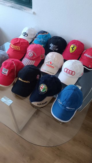 Lote Gorras Coches Marcas Varias