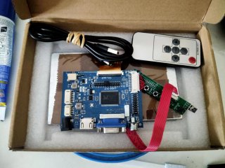 Monitor 5 HDMI - AV Negro