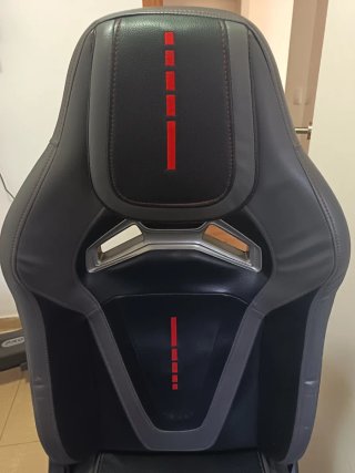 Silla Gamer Negra y Roja