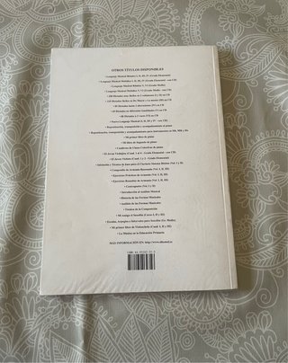 Libro Lenguaje Musical Melódico V Grado Medio 1º