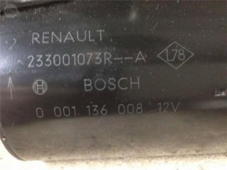 MOTOR DE ARRANQUE 0 001 136 008, 1.5DCI
