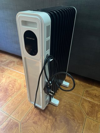 Radiador Aceite Aigostar Blanco