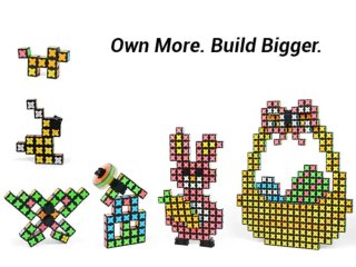 TOSY Magnet Cube x4 cubos magnéticos 9en1
