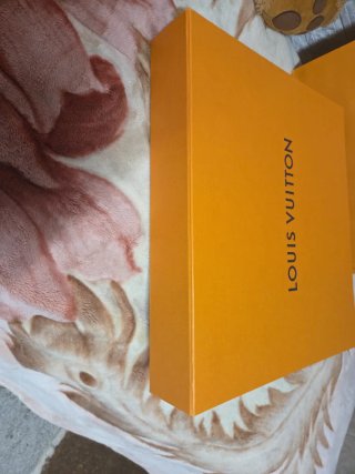 Bolsa y Caja  grande Louis Vuitton  Naranja