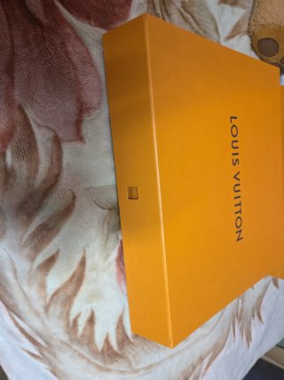 Bolsa y Caja  grande Louis Vuitton  Naranja