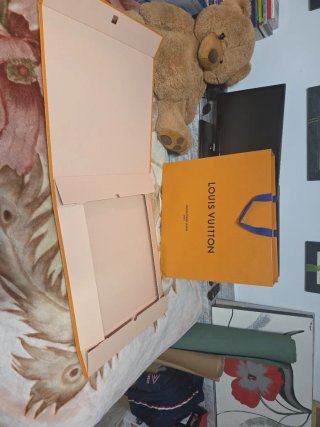 Bolsa y Caja  grande Louis Vuitton  Naranja