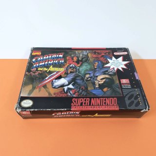 CAPTAIN AMERICA AND THE AVENGERS SUPER NINTENDO US