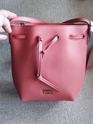 Bolso Bimba y Lola Carlino pequeño rosa