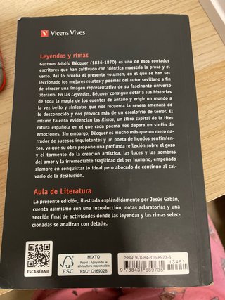 25. Leyendas y rimas
