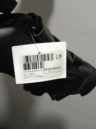 Zapatillas B'TWIN MTB 500 T42 + calas SPD
