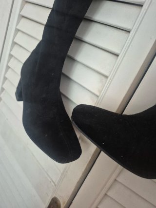 Botas altas negras