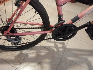 Bicicleta rosa