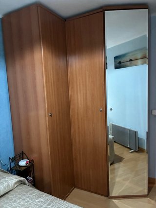 Armario ropero rinconera madera
