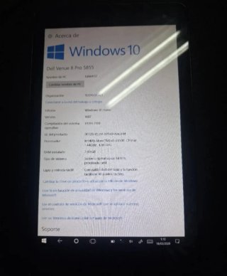 Tablet Dell Venue 8 Pro 5855