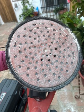 Lijadora de pared con manguera