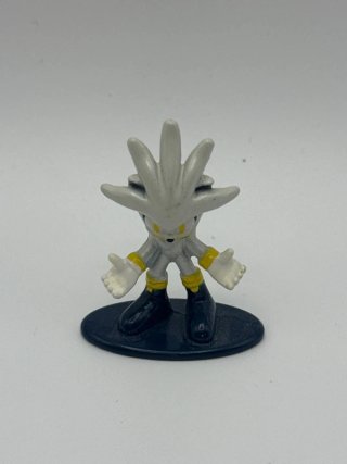 Lotto 3 Statuette Sonic Eggman Silver