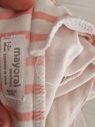 Vestidos bebé 0-3 meses