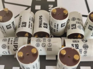 Lotto 10Starter Neon PHILIPS S10 - NOS