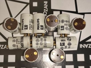 Lotto 10Starter Neon PHILIPS S10 - NOS