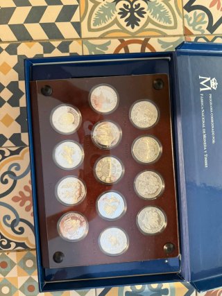 Colección de monedas Iberoamericanas
