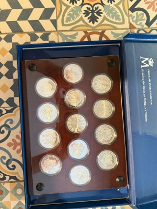 Colección de monedas Iberoamericanas