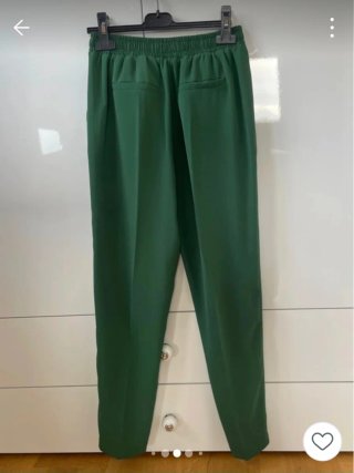 Conjunto ICHI Pantalón y Blusa Verde