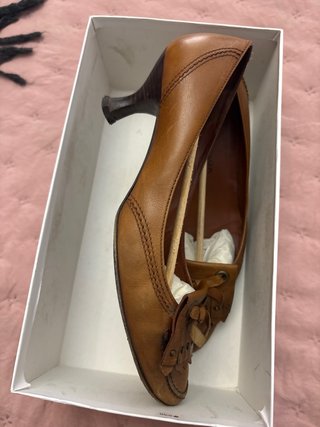 Zapatos de piel Balenciaga Marrones