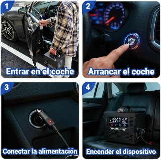 Generador Ozono Charmline 2 en 1 con Mando