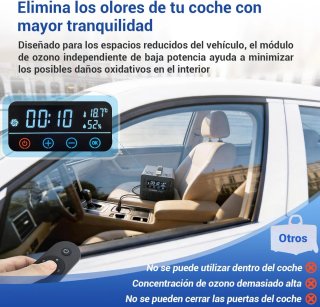 Generador Ozono Charmline 2 en 1 con Mando
