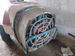 Tractor y atomizador
