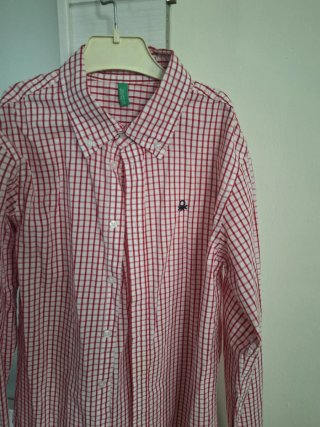 Camisa de vestir a cuadros para niño