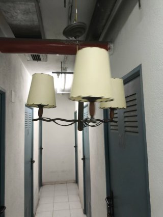 Lámpara de techo vintage 3 y 4 luces