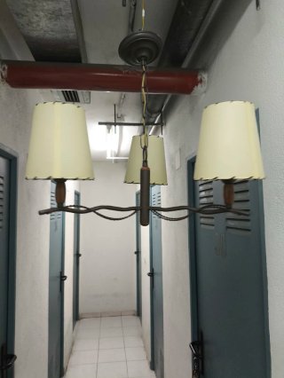 Lámpara de techo vintage 3 y 4 luces