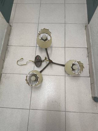 Lámpara de techo vintage 3 y 4 luces
