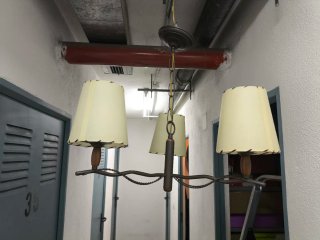 Lámpara de techo vintage 3 y 4 luces