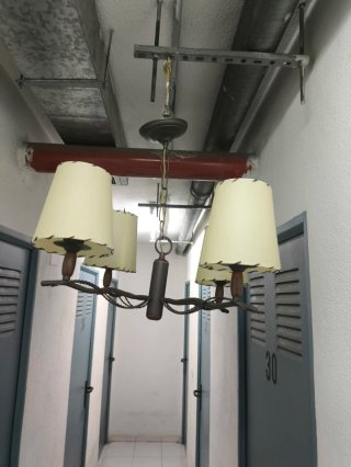 Lámpara de techo vintage 3 y 4 luces