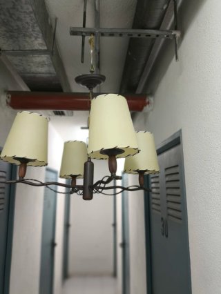 Lámpara de techo vintage 3 y 4 luces