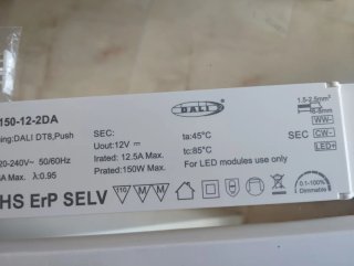 Controlador LED DALI 150W 12VDC SKYDANCE