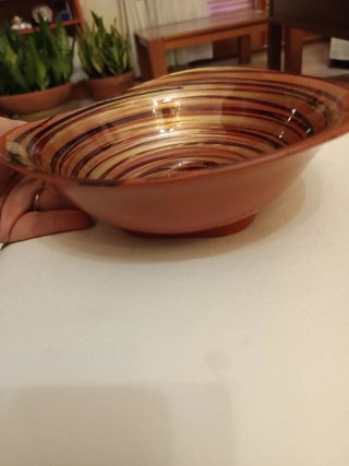 Porta cioccolatini in ceramica