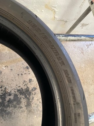 1x 160/60 ZR17 69W Dunlop SportMax D214