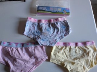 Pack 3 Braguitas Bluey Talla 110-116