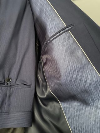 Traje hombre azul marino