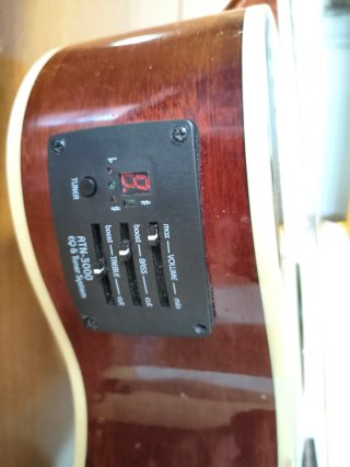 Guitarra Electroacústica Baffin Sunburst