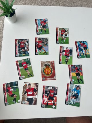 Lote cartas fútbol Megacrack 05/06 Mallorca